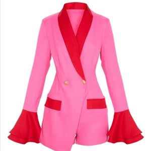 Pretty Little Thing Blazer Romper